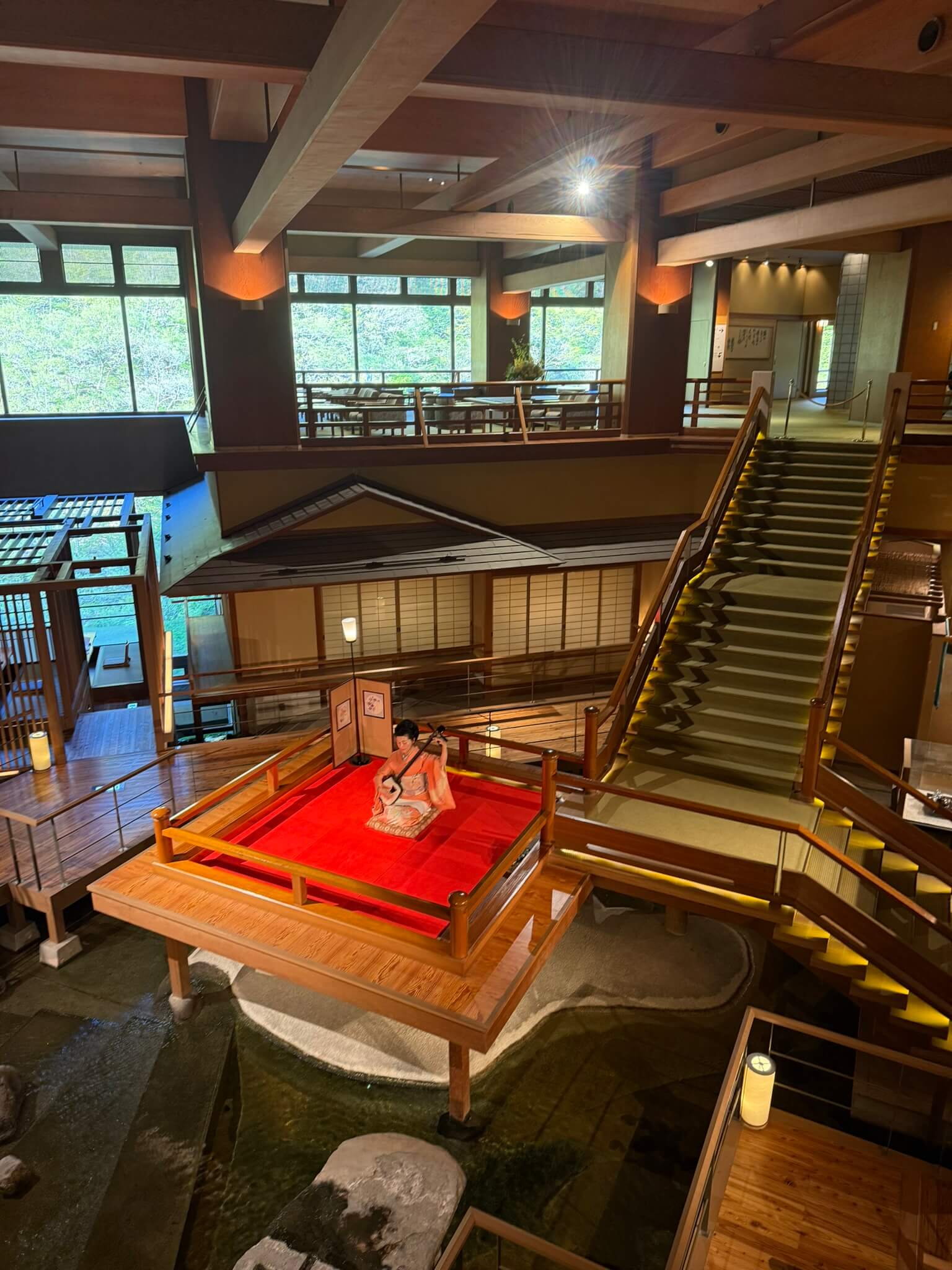Ashinomaki Onsen Ookawaso Atrium