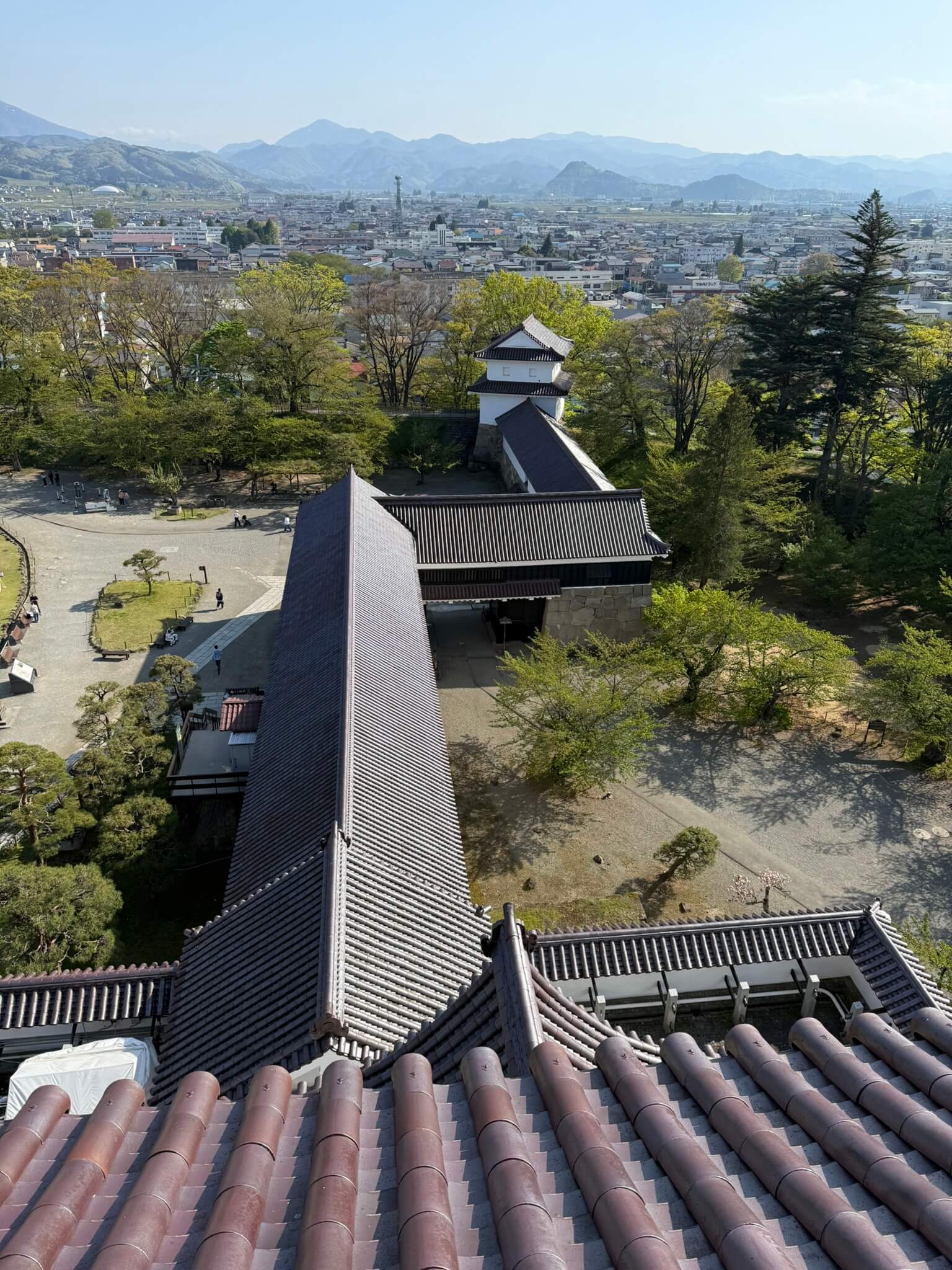 View from Tsurugajo